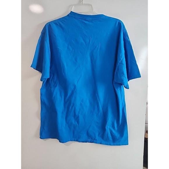 Disney Florida Womans T-Shirt Top L 12-14 Blue Mickey Donald Pluto Goofy 2018 - Picture 5 of 5